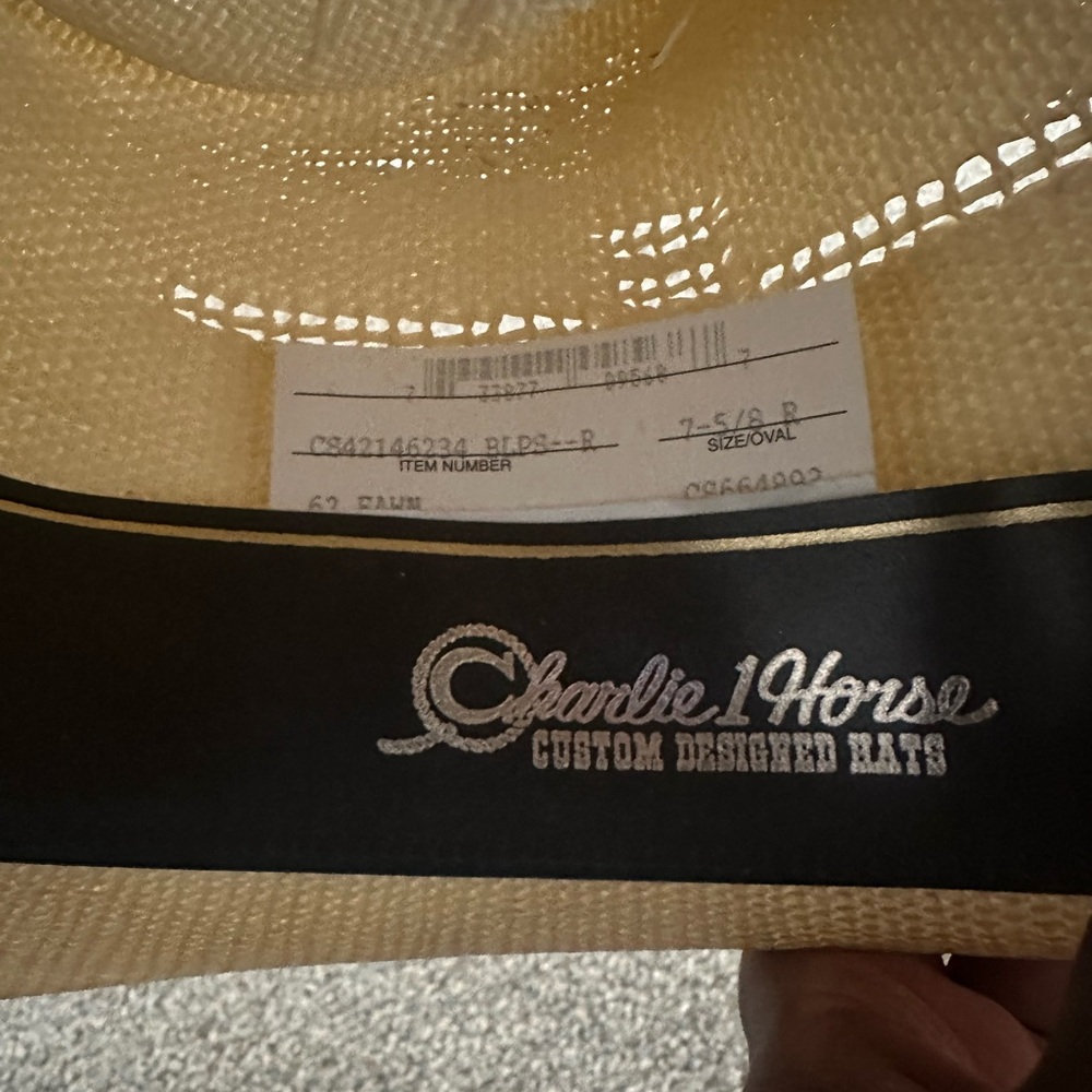 Charlie 1 Horse Cowgirl Hat - Picture 5 of 5
